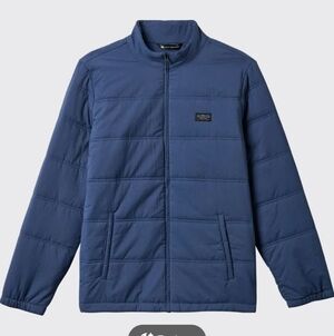 Travis Mathew Palisades Puffer Jacket Men'sv Blue XL